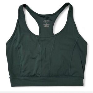 Nine West Active Dark Green Sports Bra